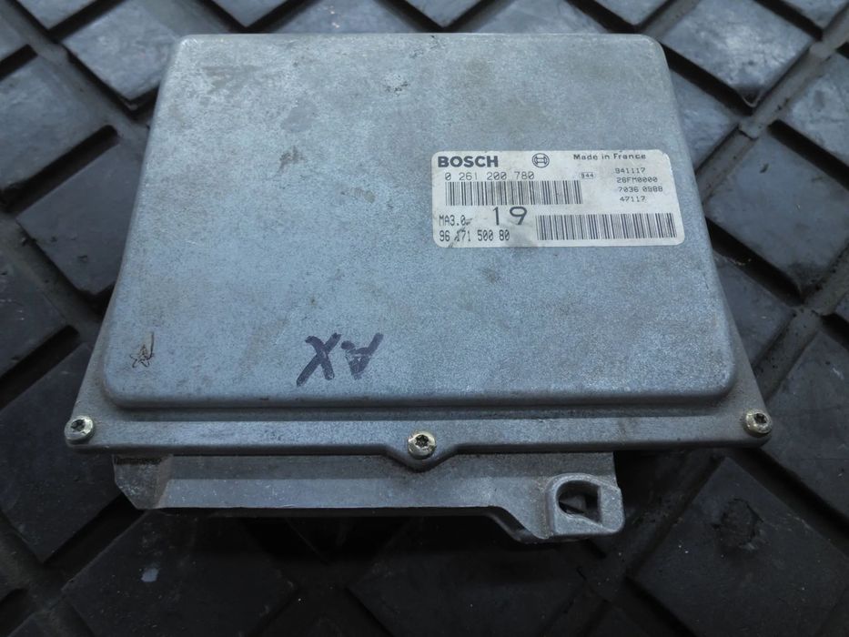 KOMPUTER SILNIKA 0261200780 9617150080 PEUGEOT