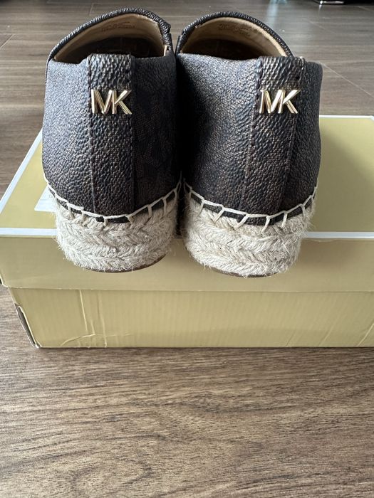 Michael Kors espadryle Lynn brązowe 37 jak nowe!
