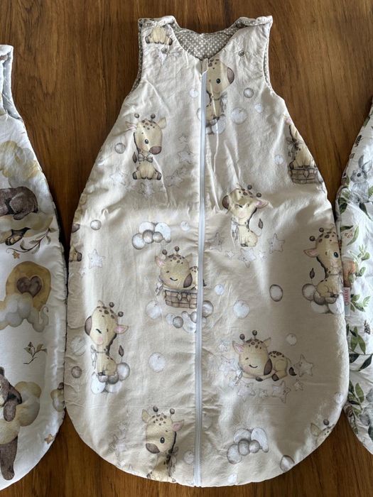 Śpiworki  niemowlęce do spania Babymam Dream, 100% bawełna,regulowany