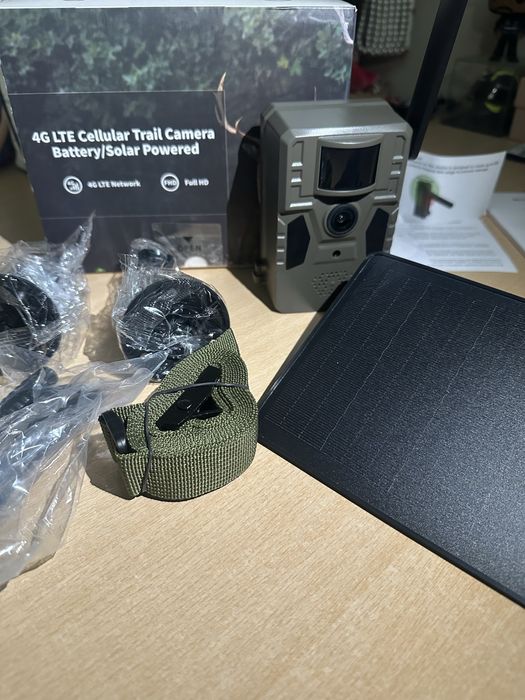 Câmera de caça e vigilância com conexão 4G