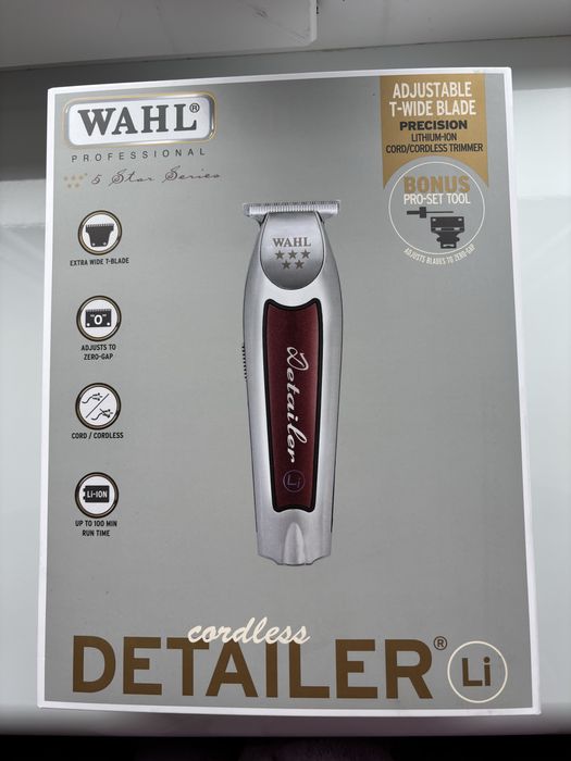 ОРИГІНАЛ США! Тример WAHL Detailer Wide Cordless Li