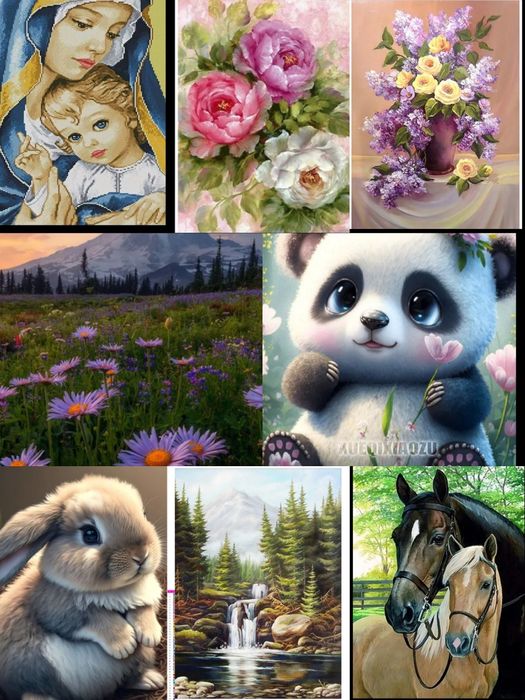 Алмазная вышивка.Можна на подарок. Цена 195 грн.