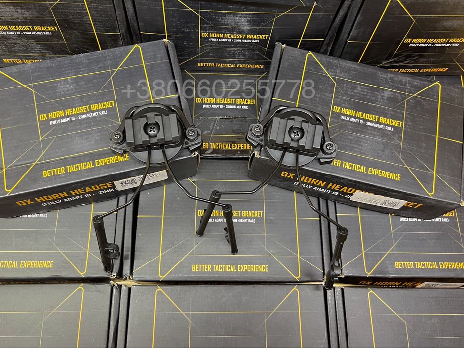 Адаптер крепление на шлем для активных наушников