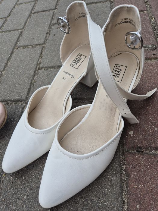 Buty ślubne/białe