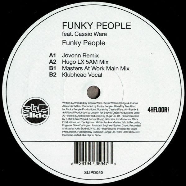 Funky People Featuring Cassio Ware - Funky People