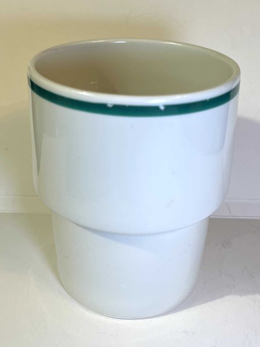 PRL kultowy kubek bar mleczny porcelana Lubiana