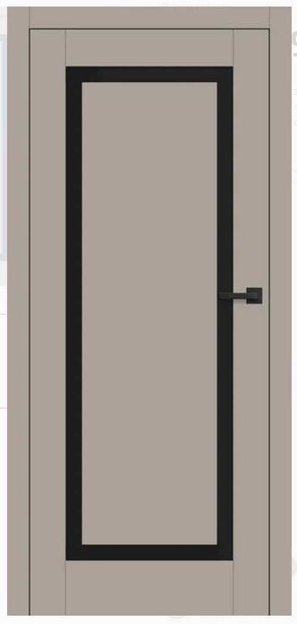 Drzwi wew. Erkado model Frezja 9, kamiennoszary ST CPL, prawe 80