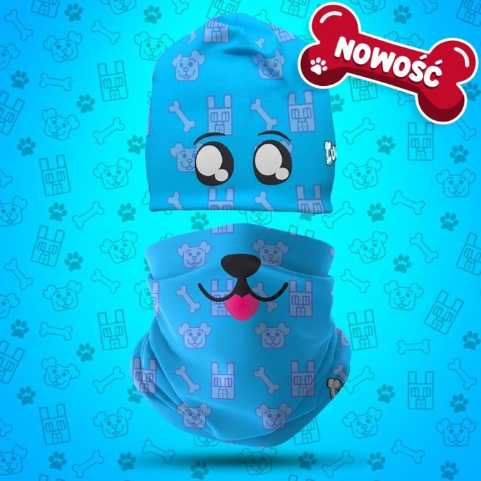 Zestaw Czapka + Komin Luczek