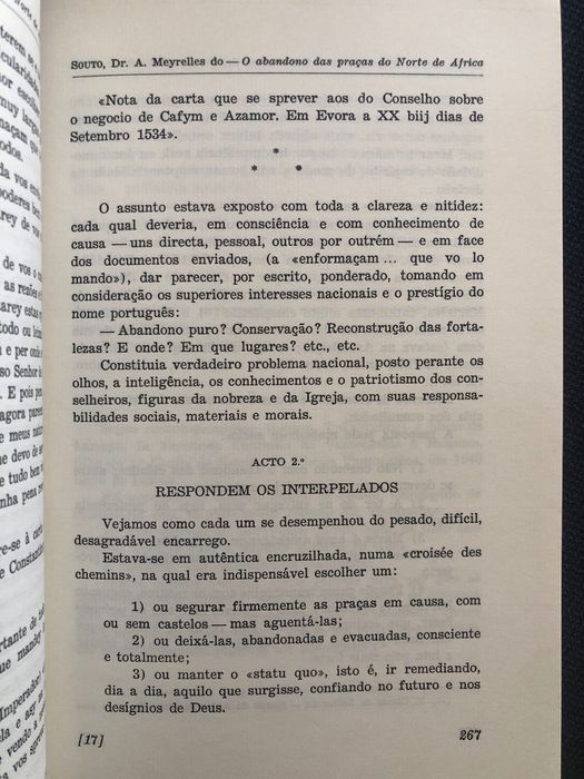 Descobrimentos/ Praças do Norte de África/ D. Sebastião