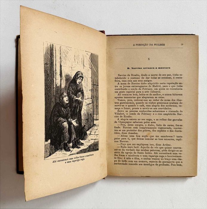 1895, D. Enrique Perez Escrich, A Perdição da Mulher, vol.I,II e III.