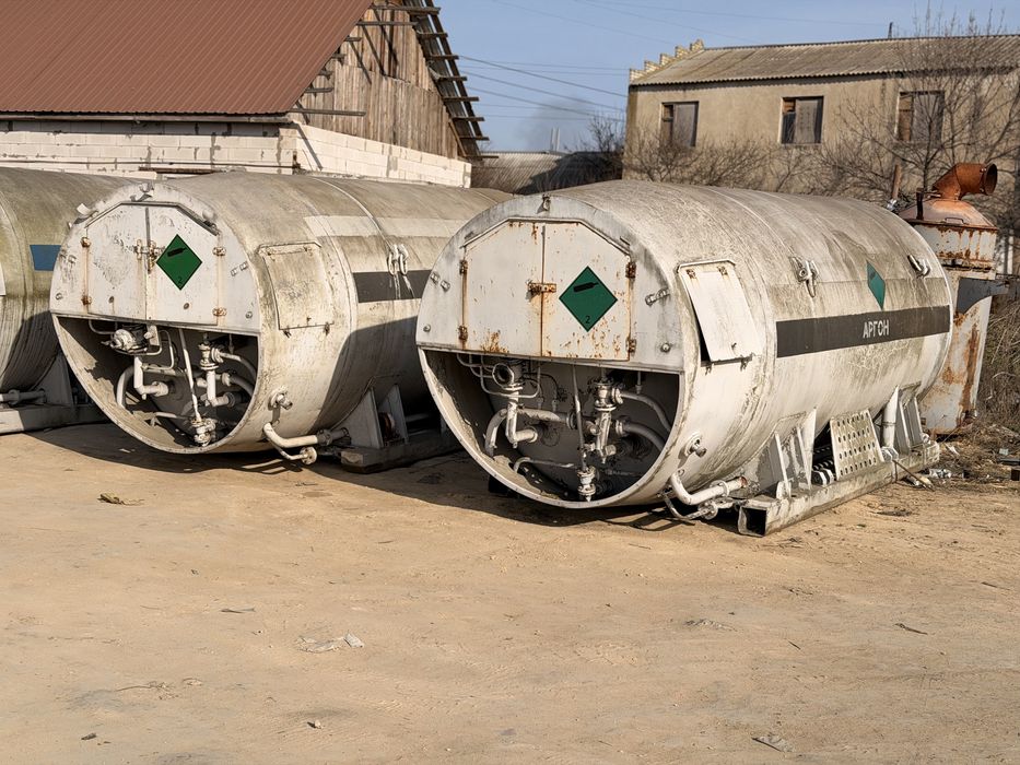 Продаж Емкости Кислородные аргон Цтк-8.025 Тржк-3м