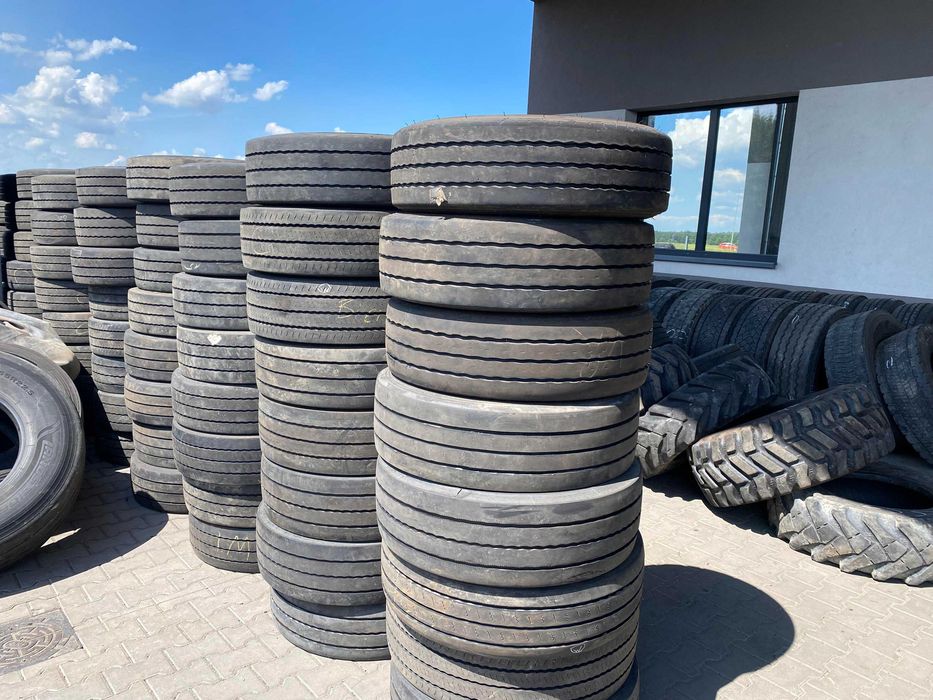 Opony używane ciężarowe Pogłębiane 235/75R17.5 DUŻA ILOŚĆ RÓŻNE MARKI