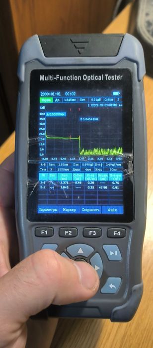 Оптичний рефлектометр Multitest MO1235P