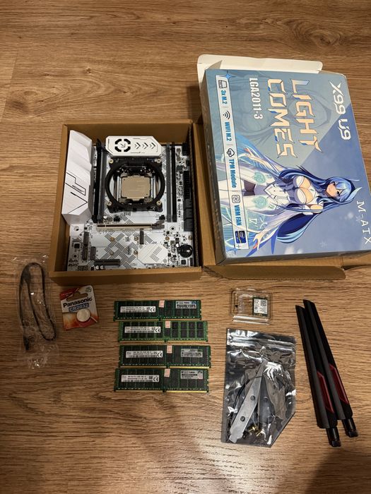 Комплект Machinist x99 u9 + Xeon e5-2699v3