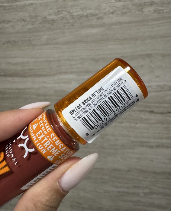 Блиск для губ плампер nyx duck plump 06 brick of time