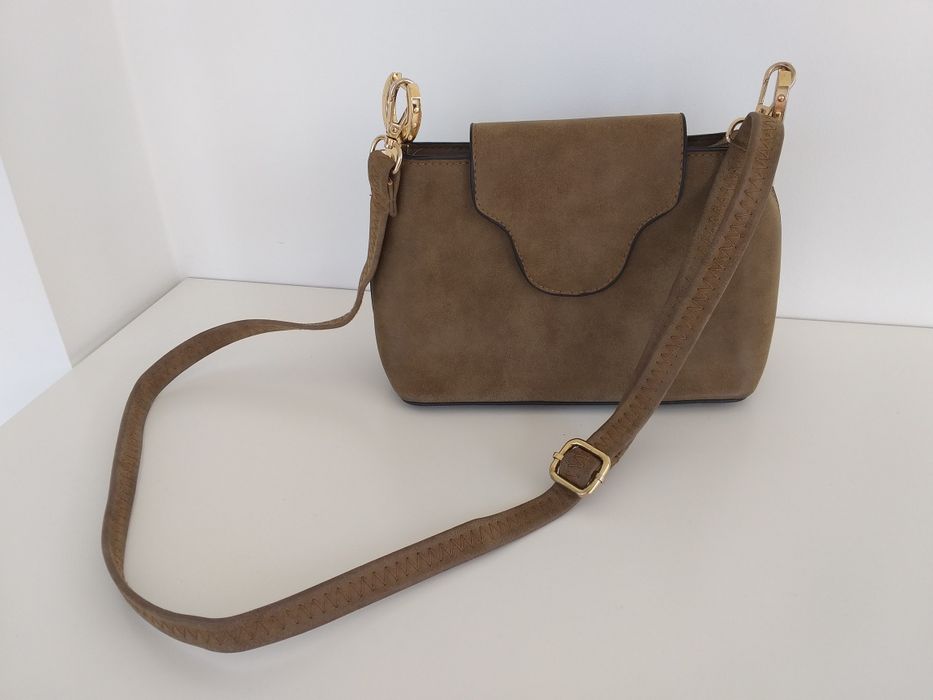 Torebka damska brązowa