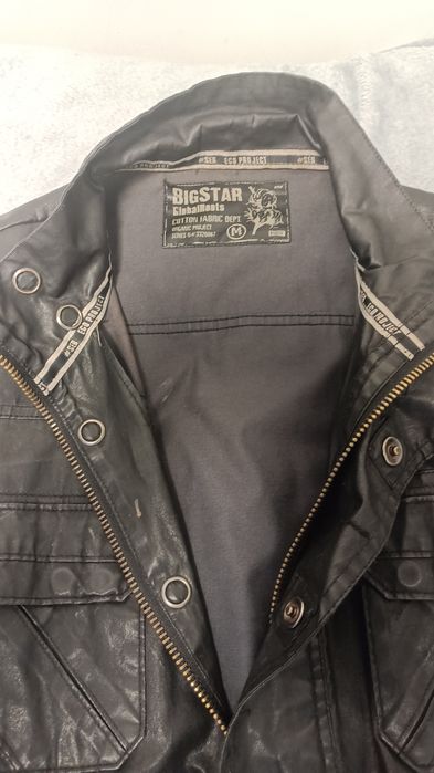 Kurtka Big Star przeciwdeszczowa podgumowana