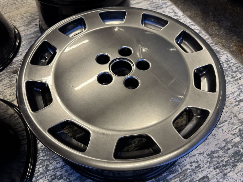 Felgi Audi A8 W12 D2 monoblock 5 szt po renowacji grafit 18’ 8J ET48