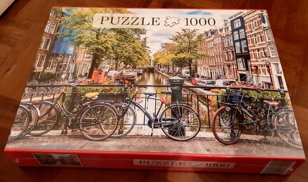 PUZZLE 1000 Peças: AMESTERDÃO - Novo! A Estrear! SELADO!