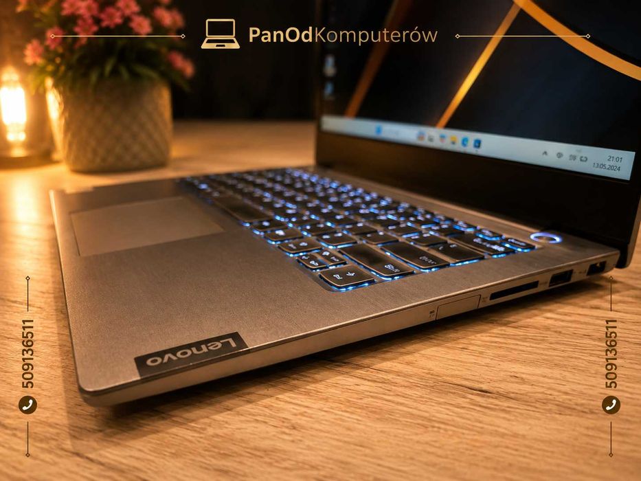 MOCNY Lenovo ThinkBook 14 - i5-10210U / 16 GB DDR4 / 256 SSD / FHD IPS