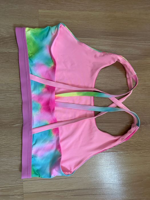Kolorowy stanik strój do treningu krótka koszulka ALE 176 S/M/L