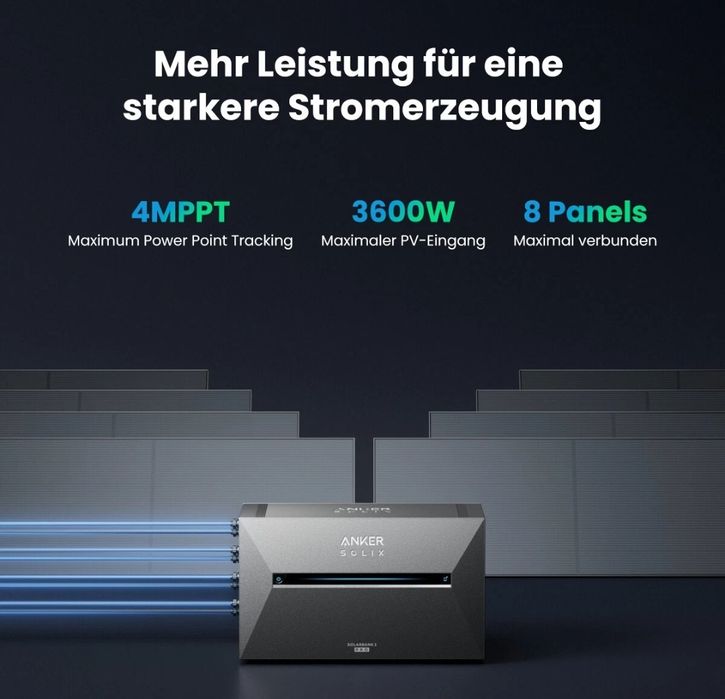 2.68kWh Anker SOLIX Solarbank 3 E2700 Pro Speicher 2.68kWh