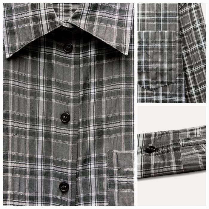 Нова картата сорочка Zara zw collection. Клітина-хіт сезону!