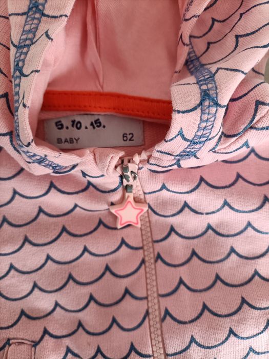 Bluza i 2 pary spodenek na 62 cm