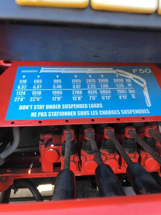 Grua Fassi F50 Ano 1997