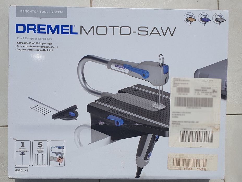 Serra para cortes de precisão Dremel MOTO-SAW