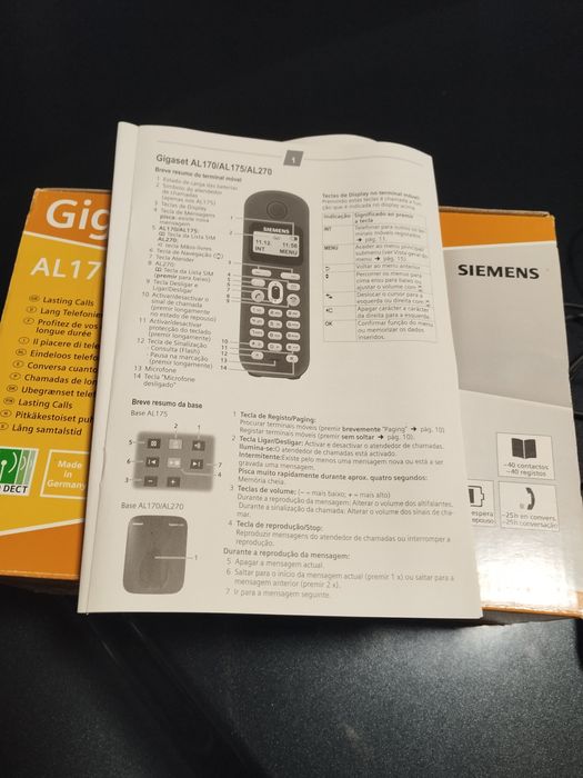 Telefone Siemens Gigaset AL 170