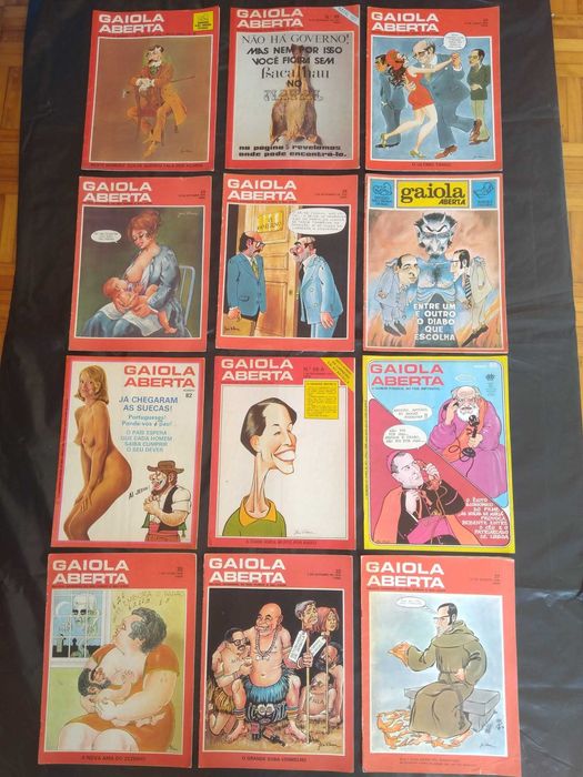 Revistas Gaiola Aberta Antigas Anos 70