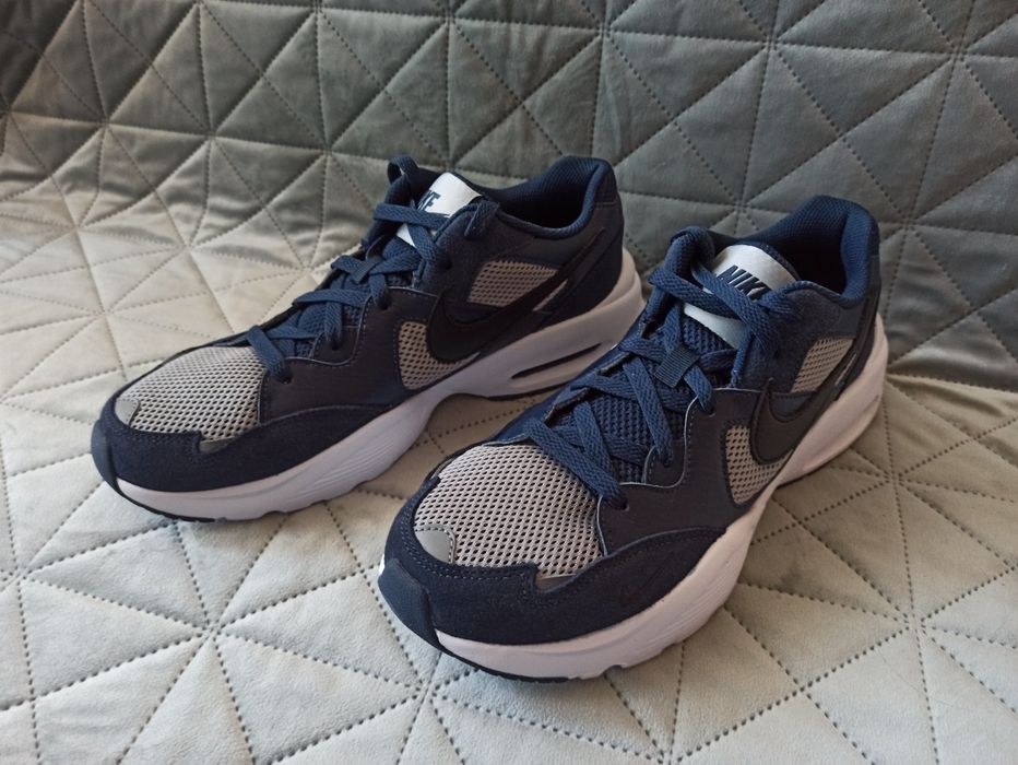 Nowe Nike Air Max Fusion Obsidian/Black/Particle Grey ROZ. 43 | SKÓRA