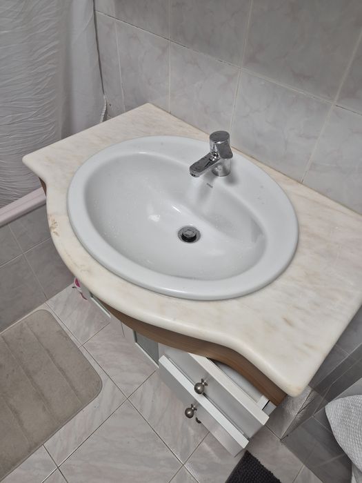Movel wc com lavatorio roca