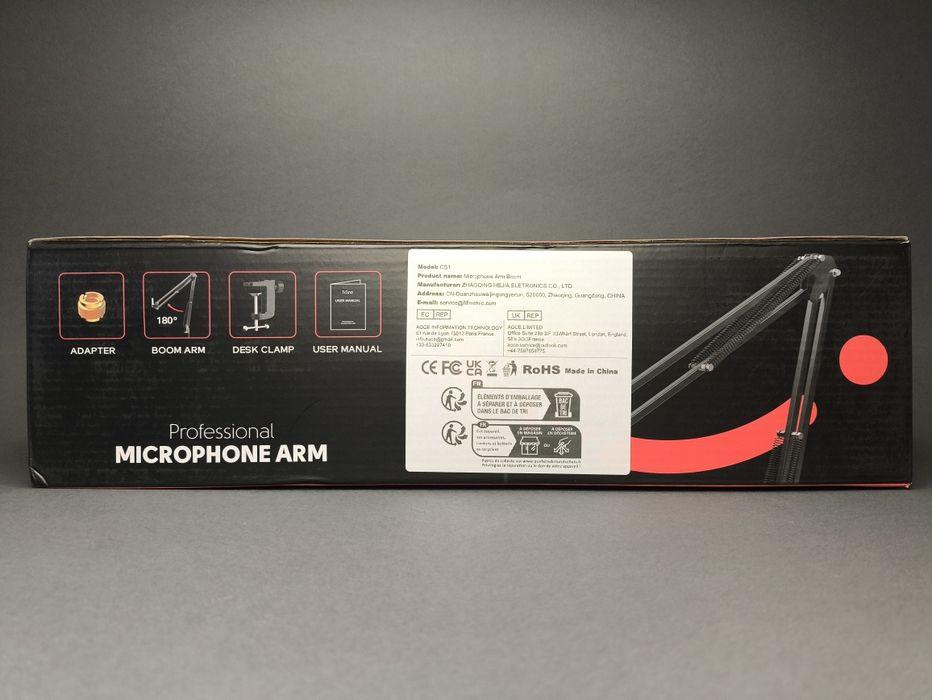 ‼️Fifine CS1 – Пантограф настільний для мікрофона, тримач-стійка