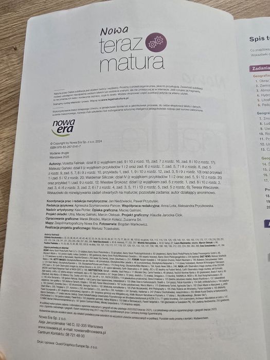 Vademecum Teraz nowa matura geografia