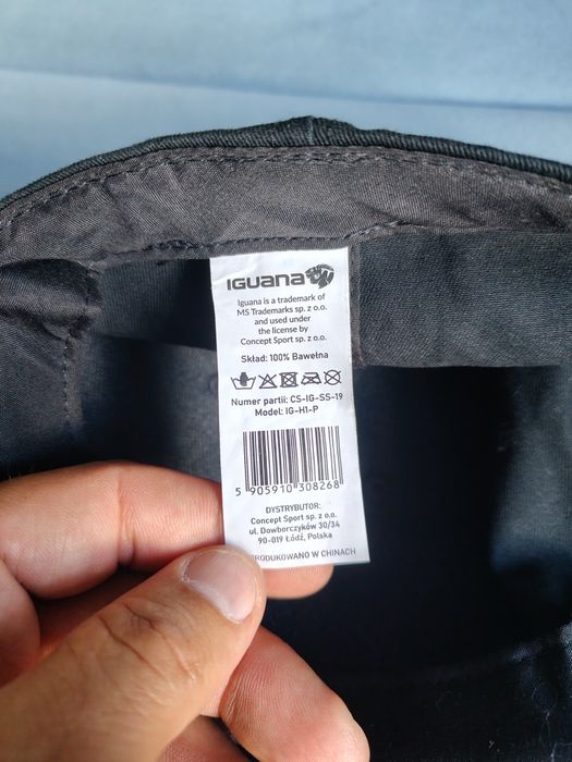 Czapka z daszkiem Iguana unisex