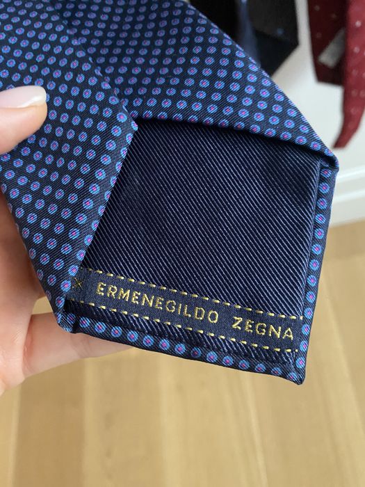 Zestaw jedwabnych krawatow Zegna joop