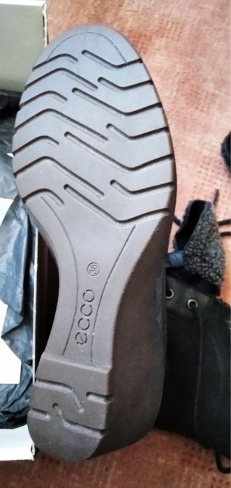 Черевики жіночі Ecco зимові шкіряні