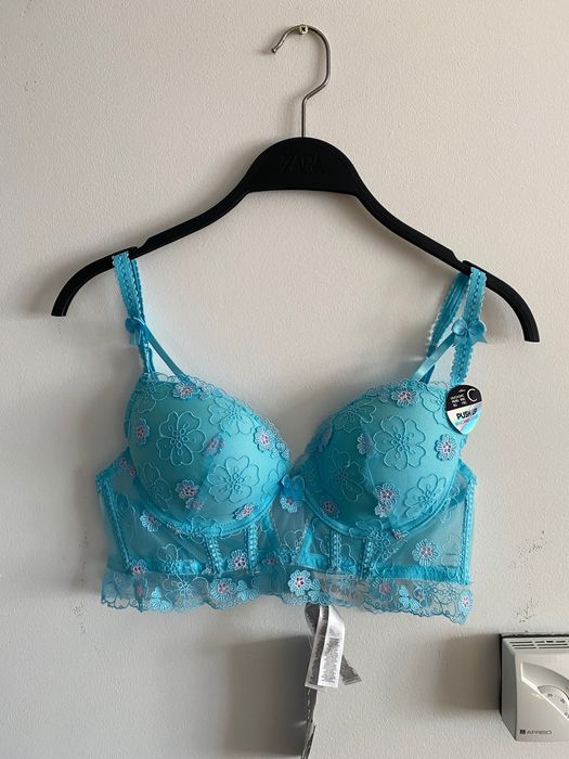 Turkusowy nowy stanik NEW YORKER 75C