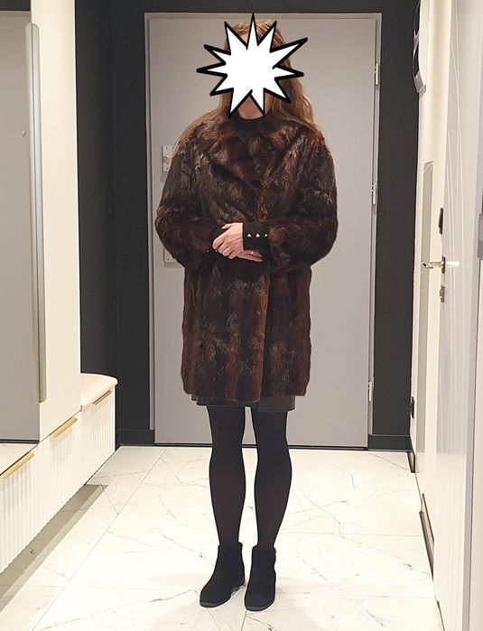 Futro damskie rozmiar M/L