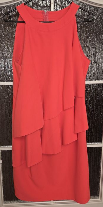 Sukienka Damska kolor Łososiowy 44