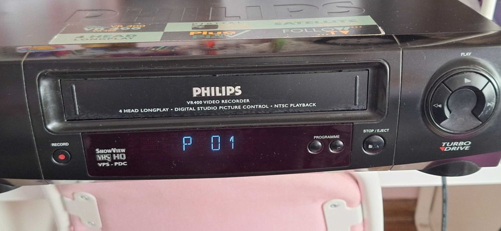 Philips vr 400 video recorder +pilot