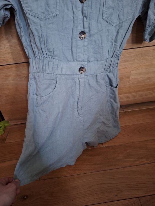 Kombinezon na lato Zara Xs oliwkowy