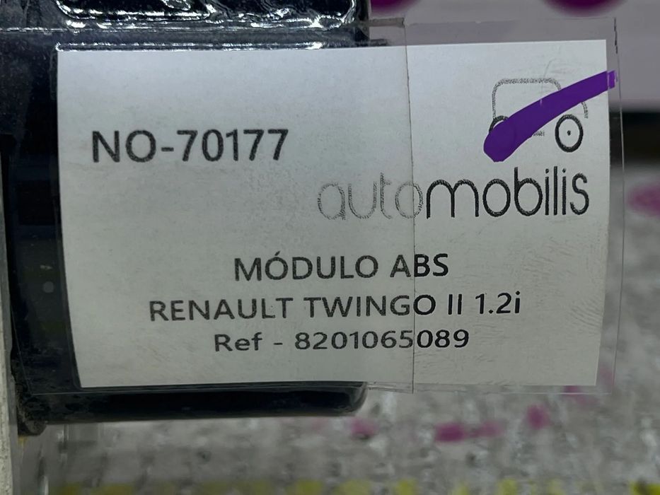 Módulo ABS RENAULT TWINGO II (CN0_) 1.2 16V Ref. 8201065089 - NO. 70177