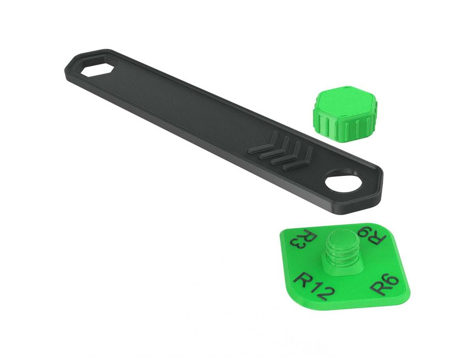 Profesjonalny Zestaw Szpatułek do Silikonu z Wymiennymi Końcówkami 4w1