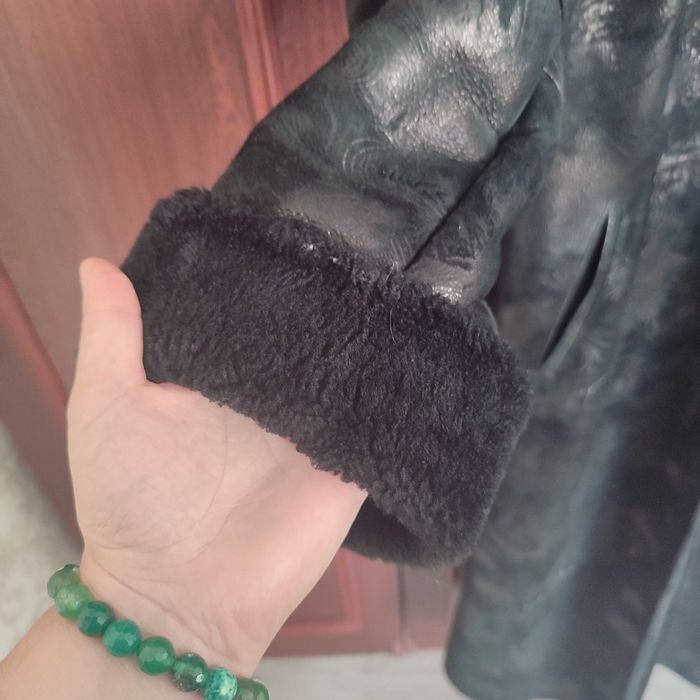 Дублёнка женская длинная натуральная