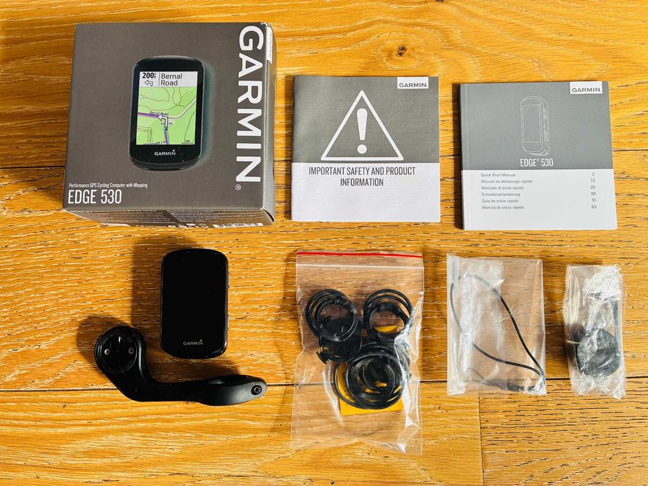 Garmin Edge 530 Czarny - komputer rowerowy, 100% sprawny [Używany]