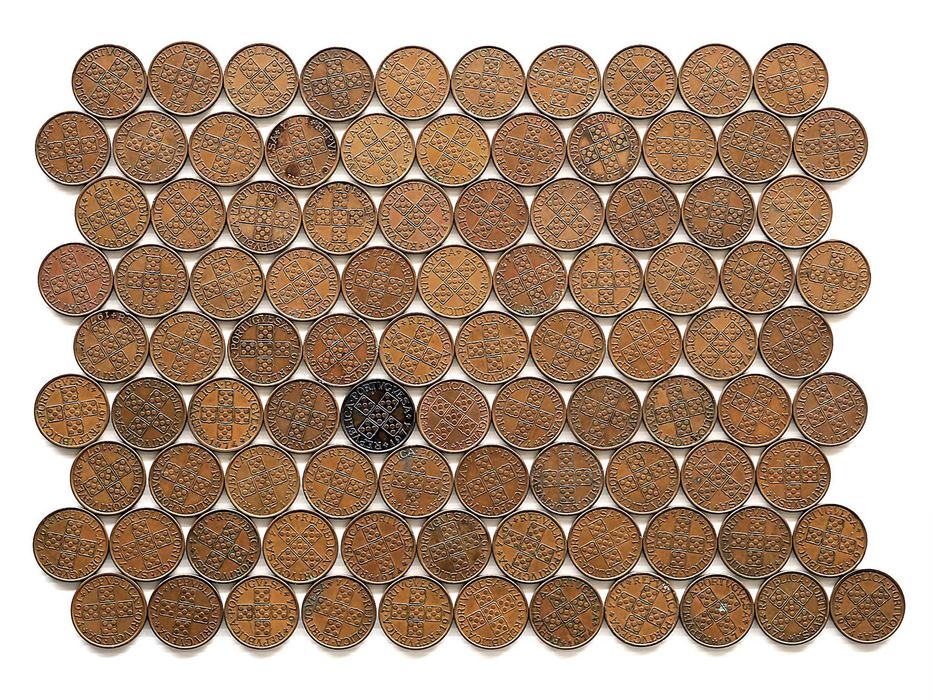 Lote de 95 Moedas 1 Escudo 1974