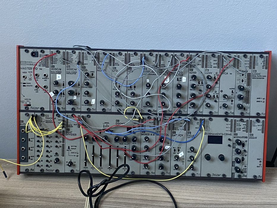 Ae modular tangible waves  eurorack modular syntezator!